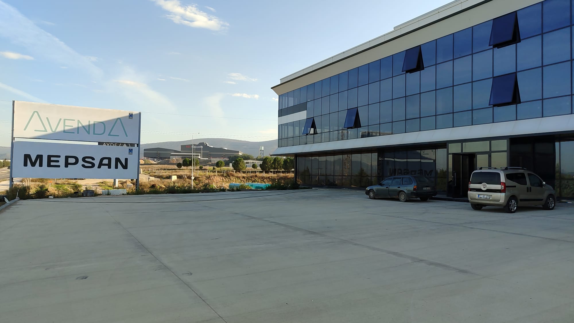 Mepsan Fabrika Dış Cephe Kompozit ve Cam Temizliği